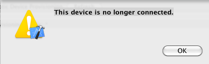 No provisioned iOS device is connected错误解决办法