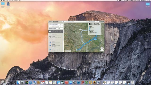 OS X 10.10 Yosemite的新特性与iOS联系更紧密
