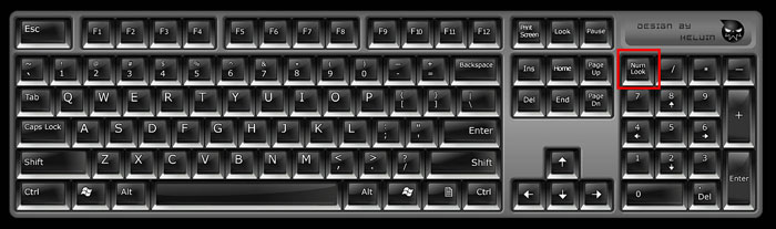 win10数字键盘不能用怎么办