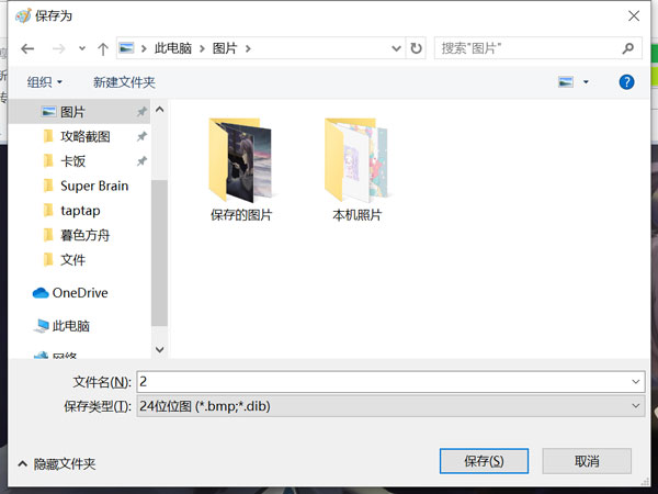 win10怎么将图片转成BMG图片