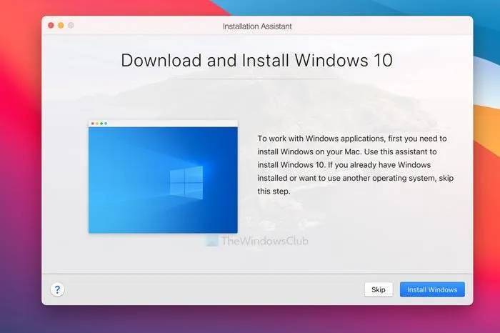 Parallels Desktop在Mac上安装Win11