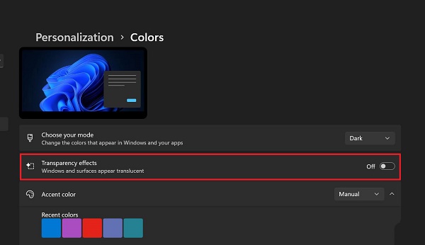 Win11系统拖动窗口卡顿解决办法