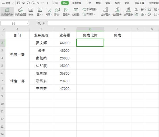 Excel中用if函数计算阶梯式工资提成操